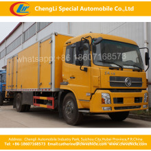 Camion de boîte de camion de récipient résistant de Dongfeng 4 * 2